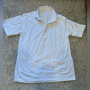 Elegant White Polo Shirt for Men